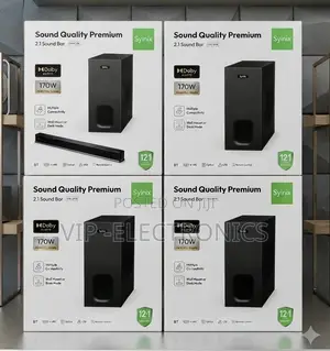 Syinix 2.1 Sound Bar System (Syn-Q170) – 170w Dolby Audio