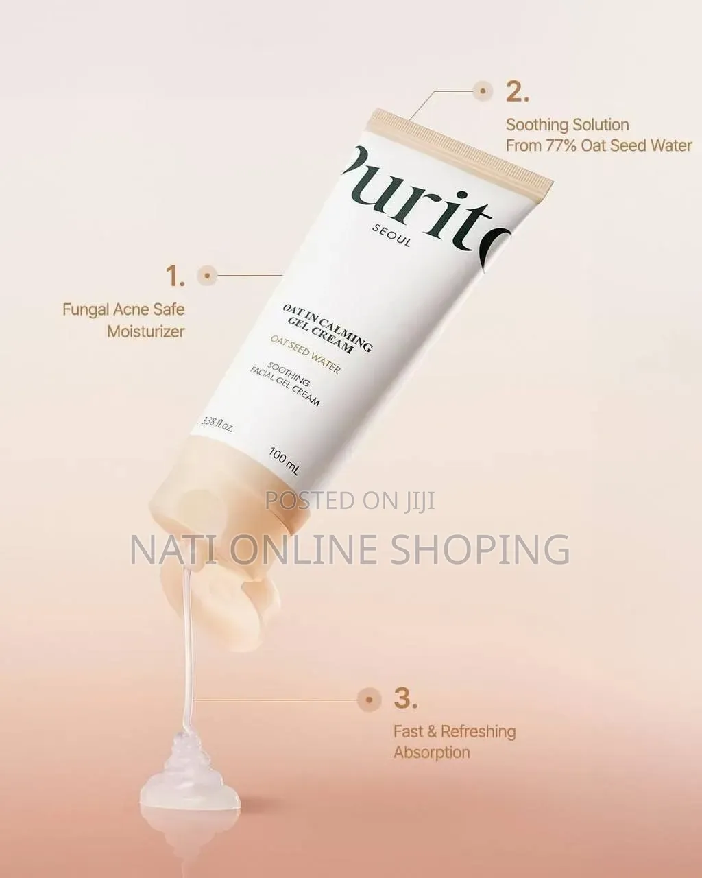 Purito Seoul Oat-in Calming Gel Cream