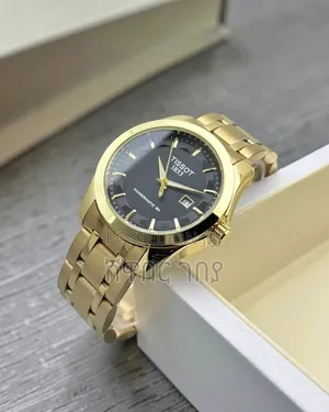 Original Tissot 1853 Powermatic 80 Gold Black Watch - Top Elite Style