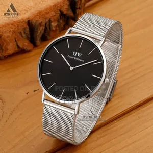Daniel Wellington Silver Mesh Watch - Minimalist Fashion!