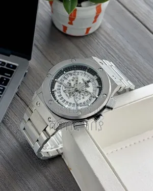 Premium Hublot Automatic Men's Silver Luxury Watch in Addis Ababa Now
