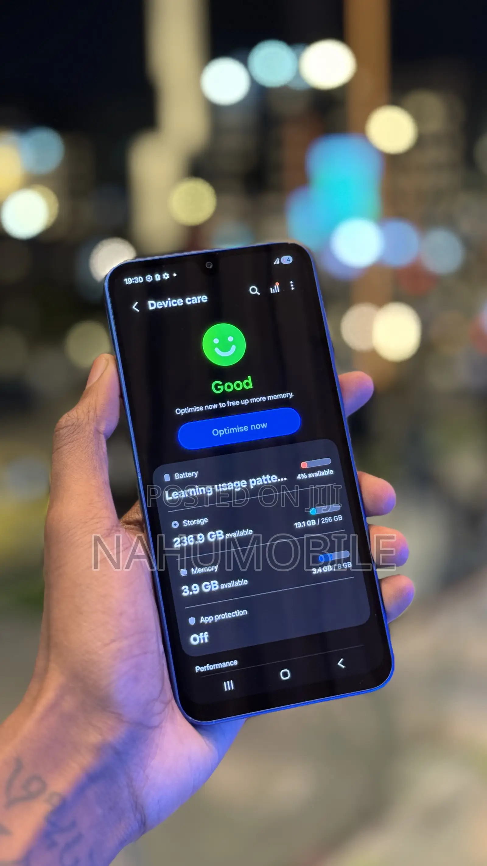 New Samsung Galaxy M17 5G 128 GB Blue