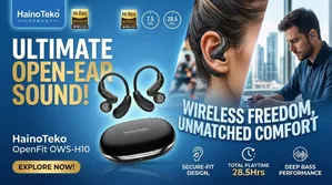Haino Teko Openfit Ows-H10 Open-Ear Headphones