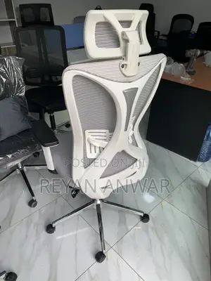 White Frame High Back