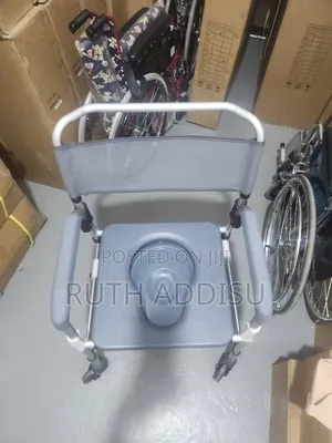 Drive 11114kd-1 Padded Shower Chair Commode With Casters Poty Chair
