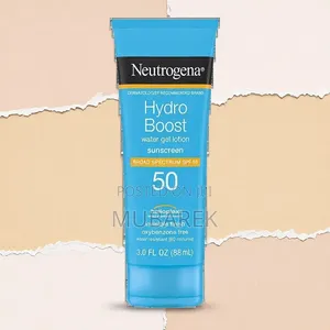 Clear, Hydrated Skin: Hydro Boost SPF 50