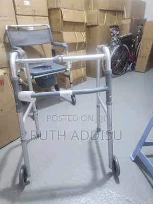 Folding Wheel Walker Is Their Mobile Assis Adjustable Rollator Walker