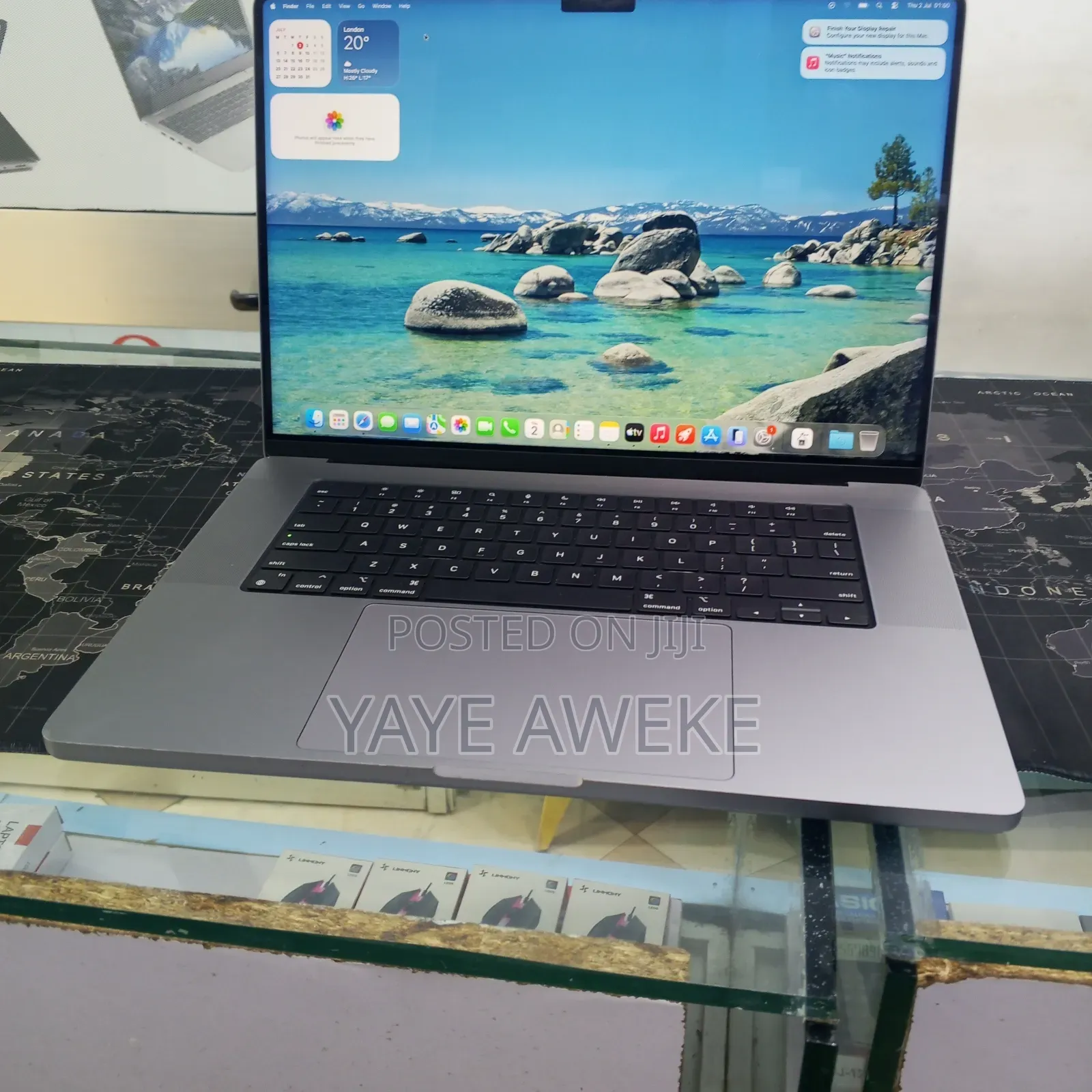 New Laptop Apple MacBook Pro 2021 M1 16GB Apple M1 Pro SSD 512GB