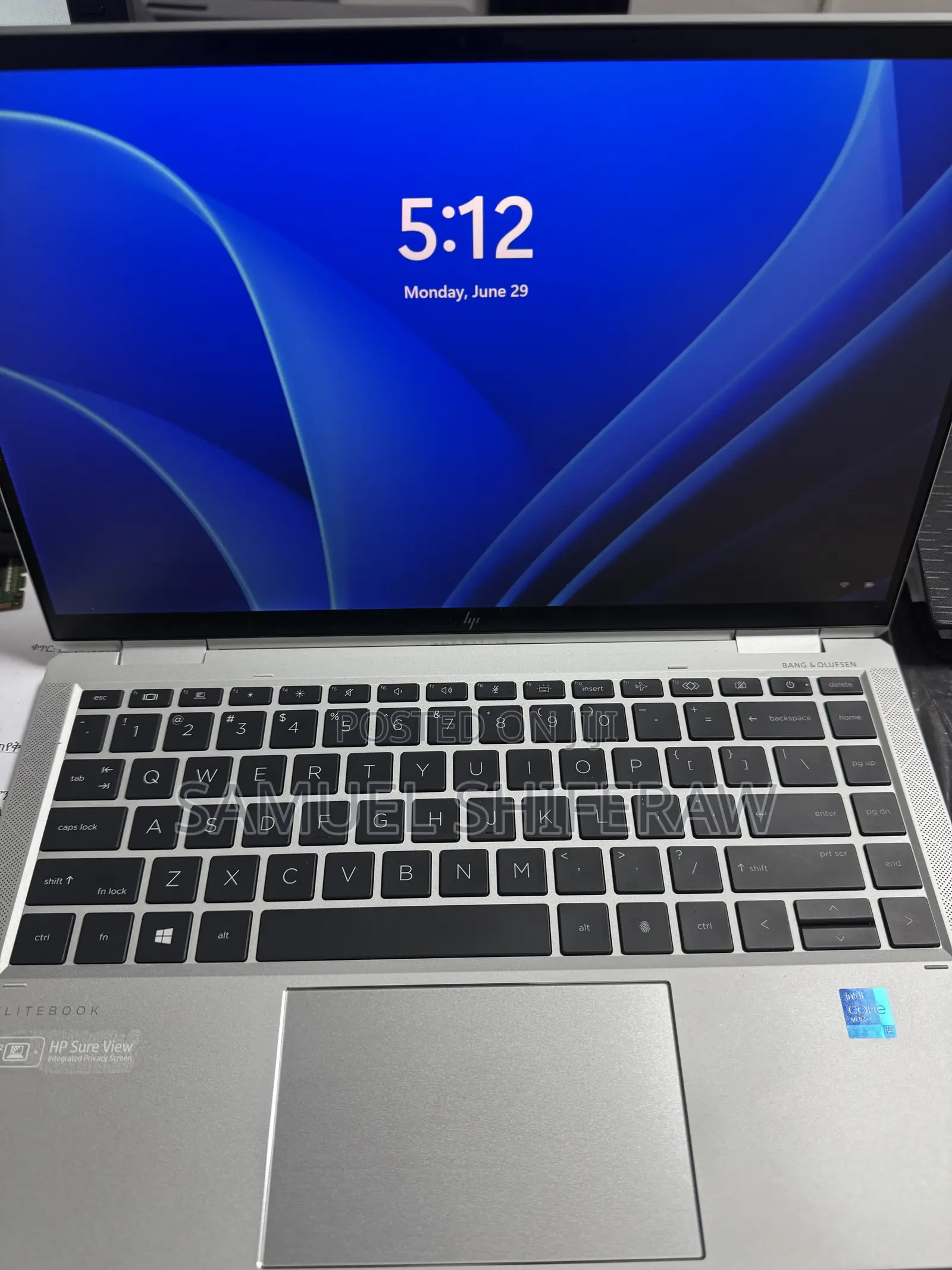 New Laptop HP EliteBook x360 1040 G9 16GB Intel Core i5 SSD 256GB