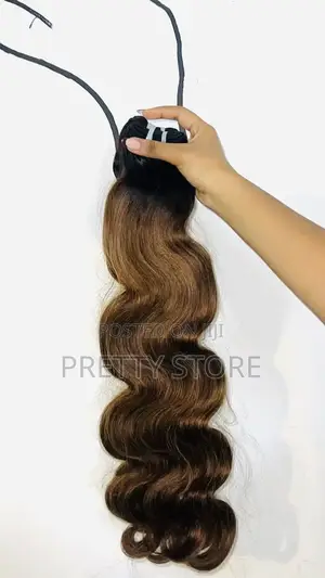 26 Inch 3pcs Coffee Brown Super Double Drawn Wave Human Hair