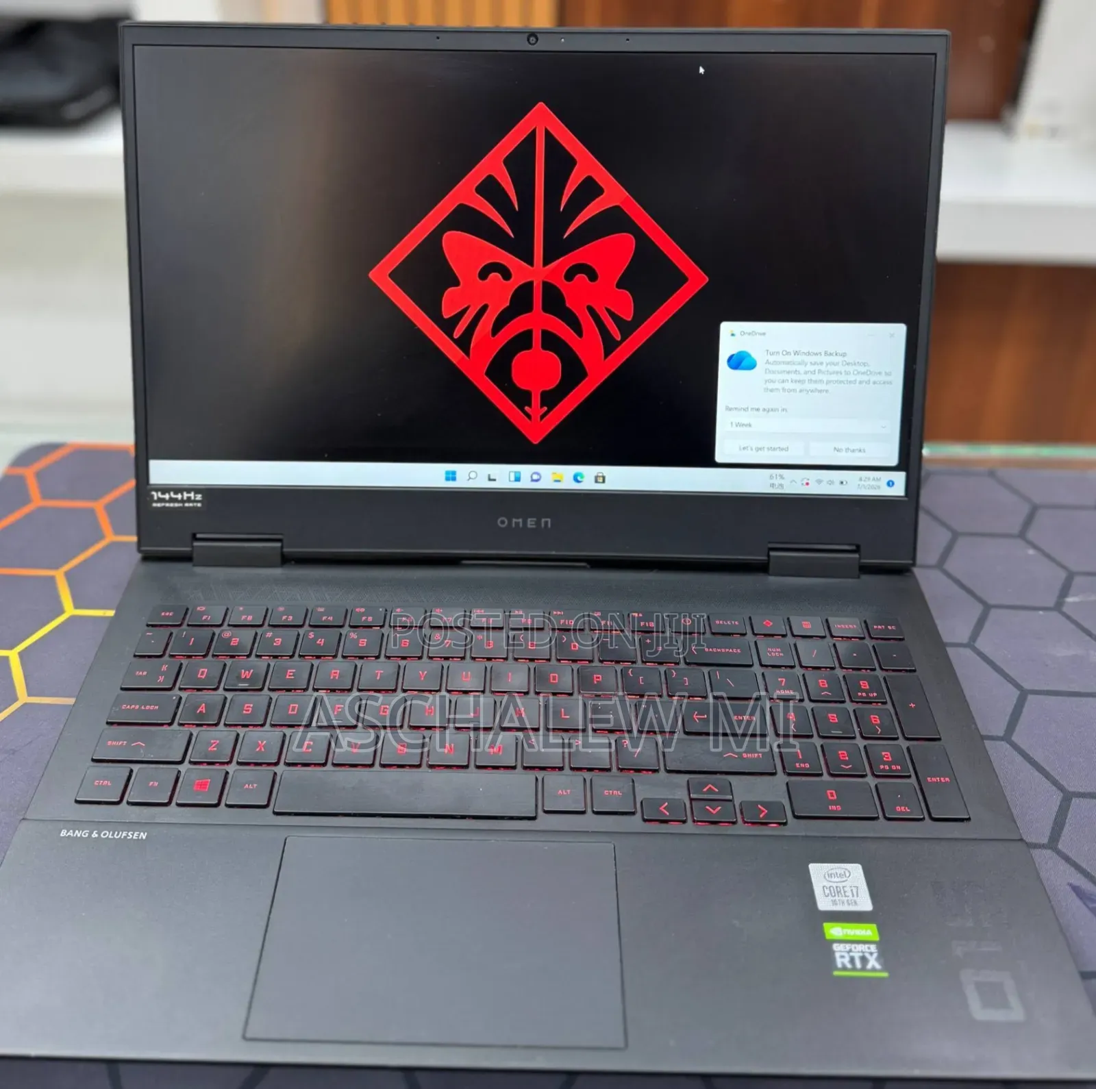 New Laptop HP Omen 15 16GB Intel Core i7 SSD 512GB
