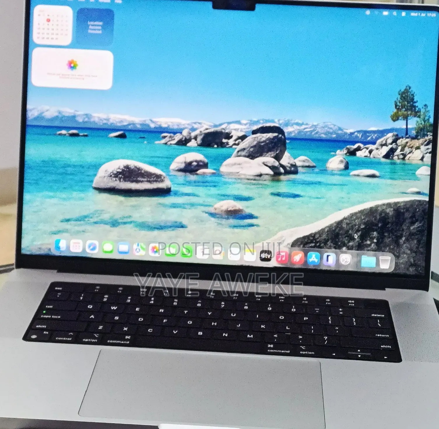 New Laptop Apple MacBook Pro 2021 M1 16GB Apple M1 Pro SSD 512GB