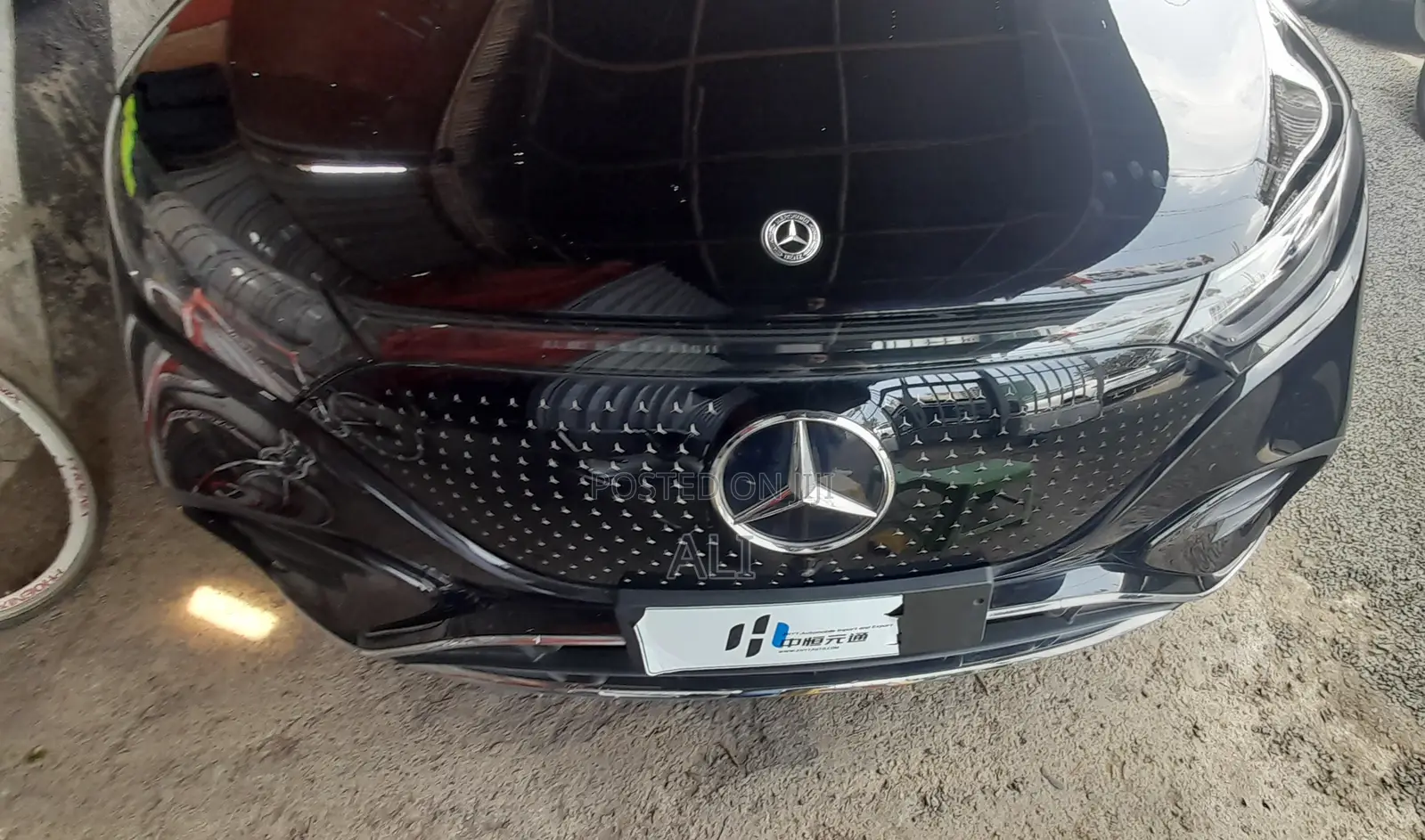 New Mercedes-Benz EQE 2024 Matt Black