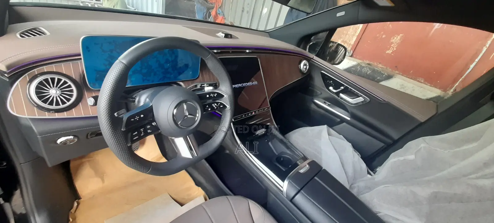 New Mercedes-Benz EQE 2024 Matt Black
