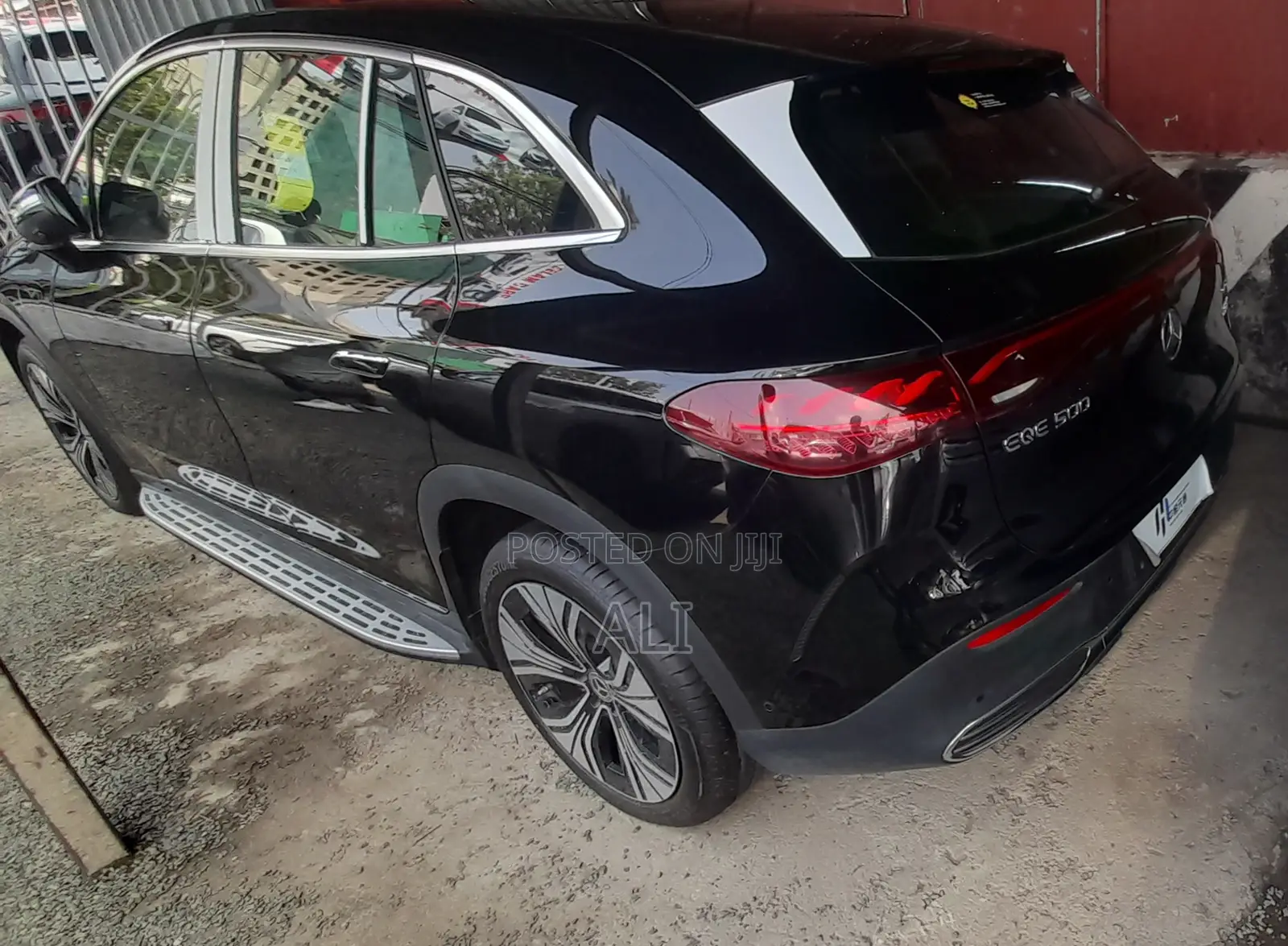 New Mercedes-Benz EQE 2024 Matt Black