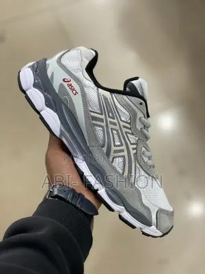 Asics Gel-Nyc Sneakers in the 'White Steel Grey