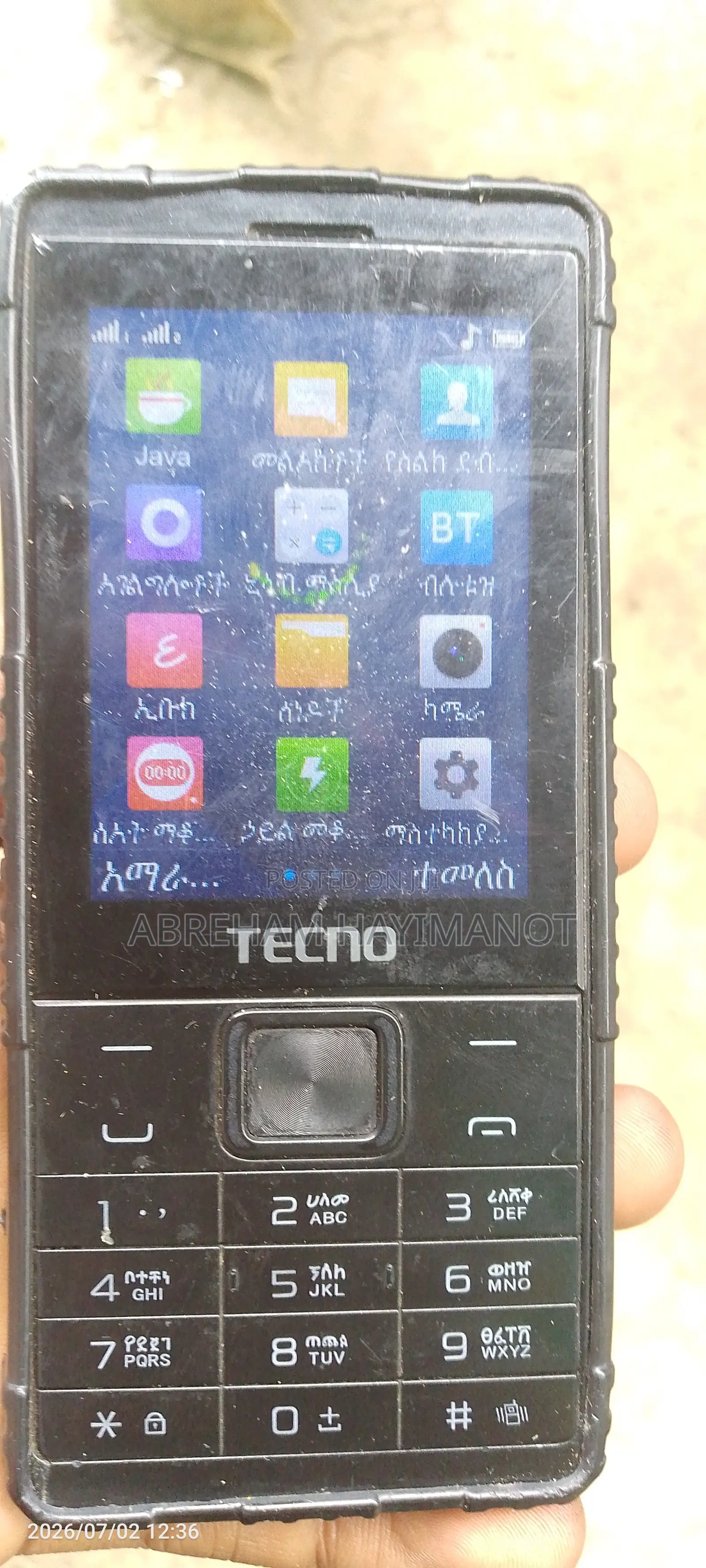New Tecno T528 Black