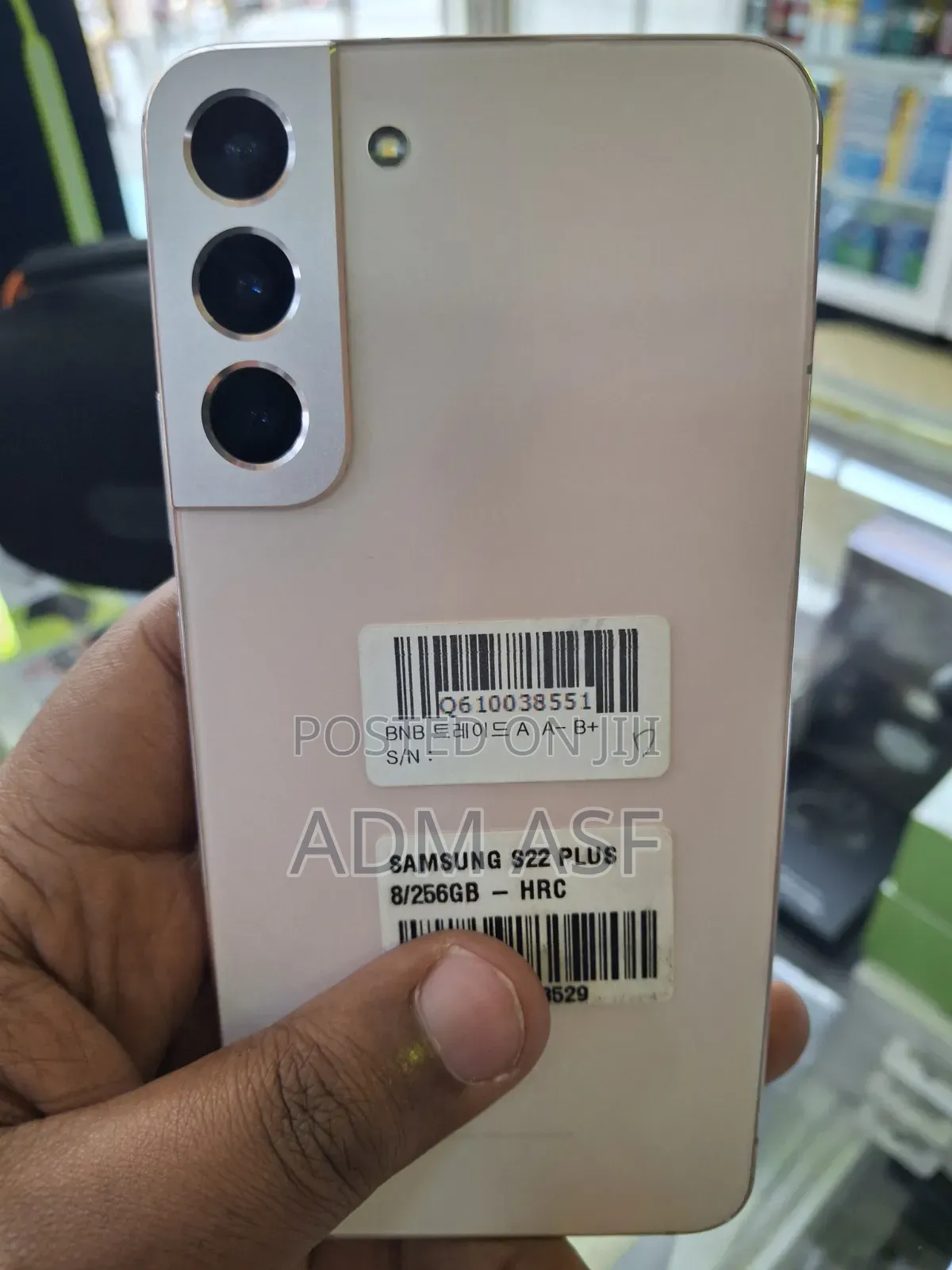 New Samsung Galaxy S22+ 5G 256 GB Pink