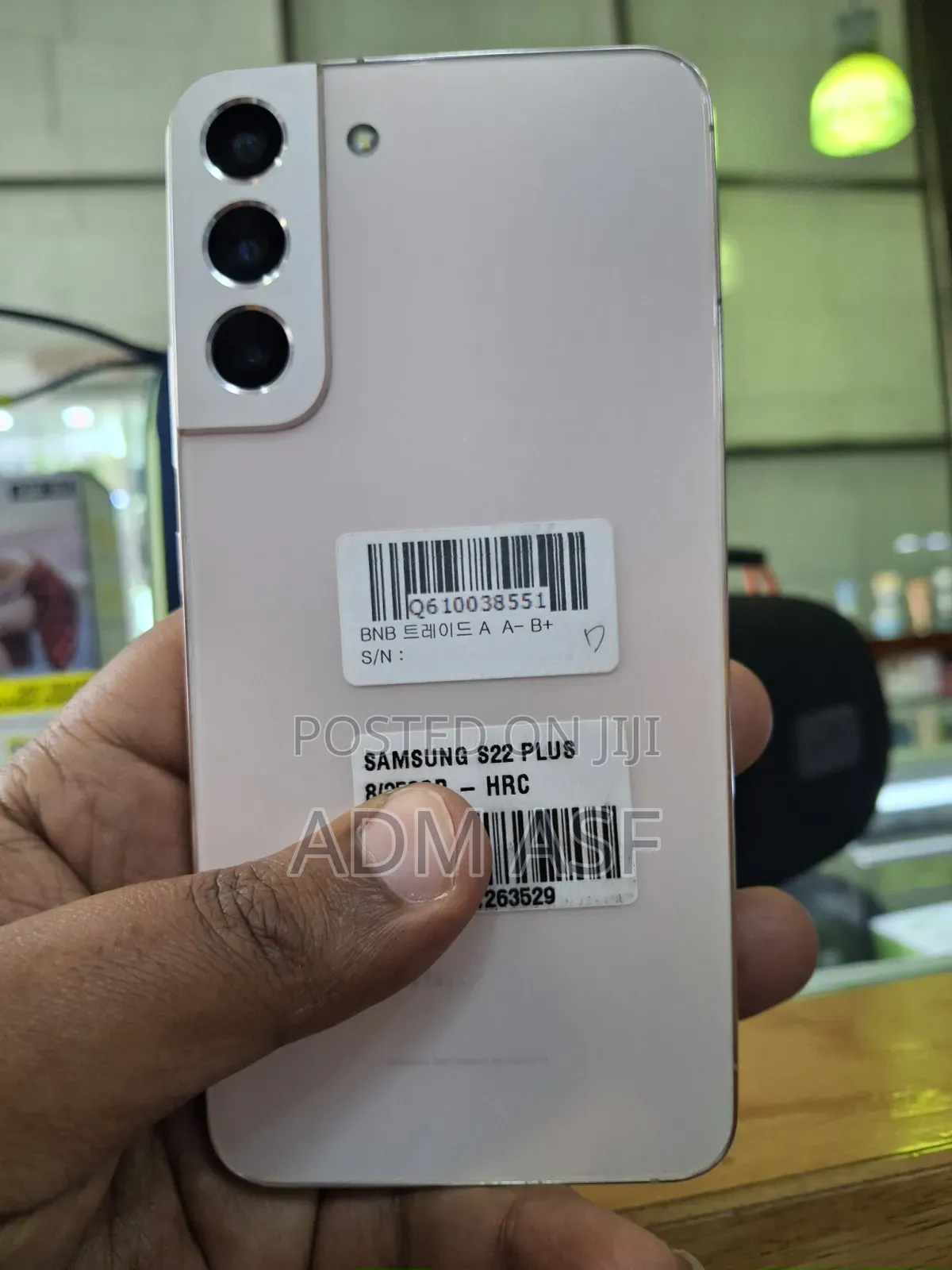 New Samsung Galaxy S22+ 5G 256 GB Pink