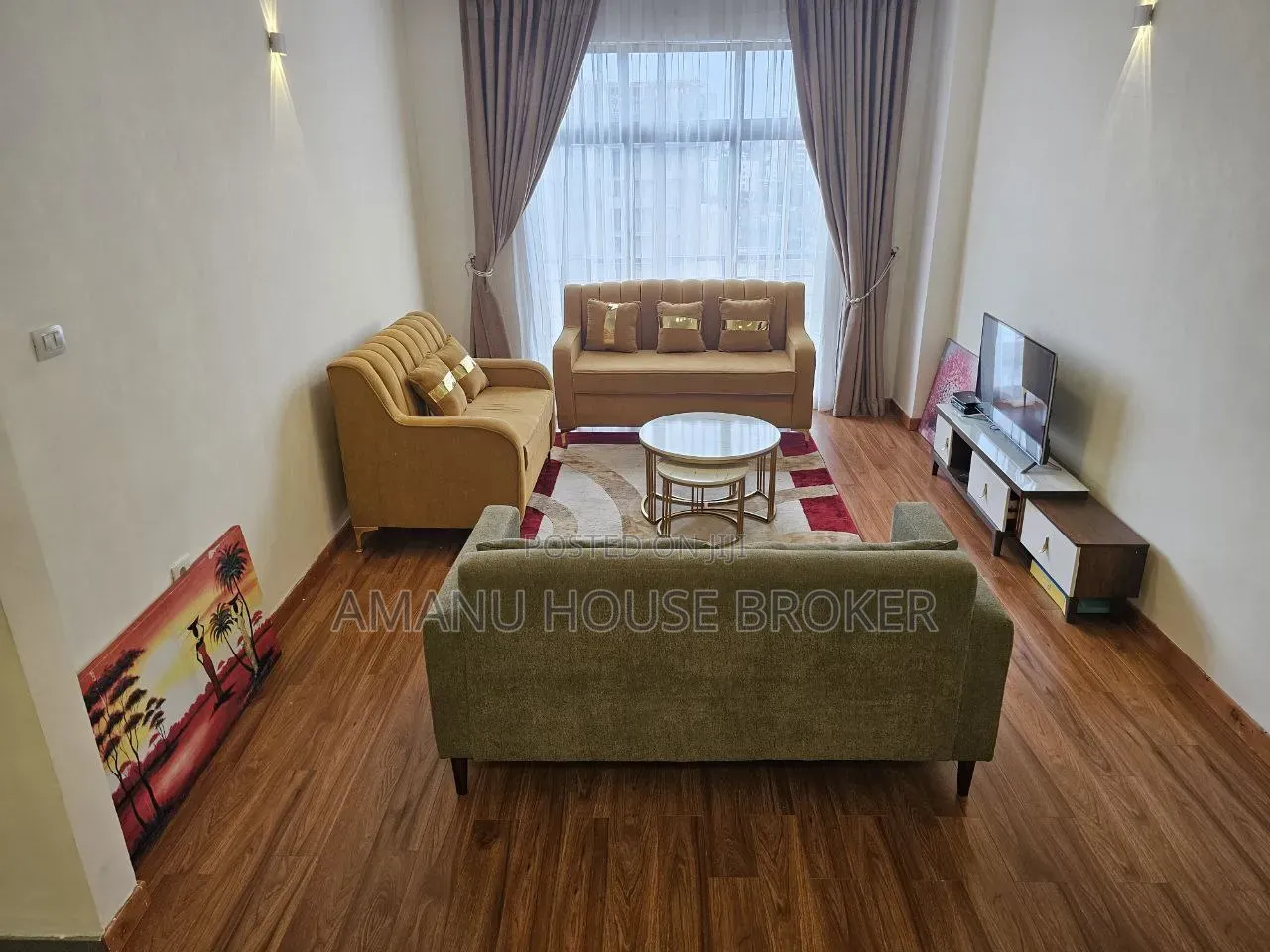 Furnished 2bdrm Apartment in Addis Abeba Ethiopia, Bole for rent