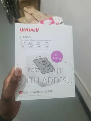 Yuwell Upper Arm Portable Blood Pressure Monitor
Digital የደም መለኪያ