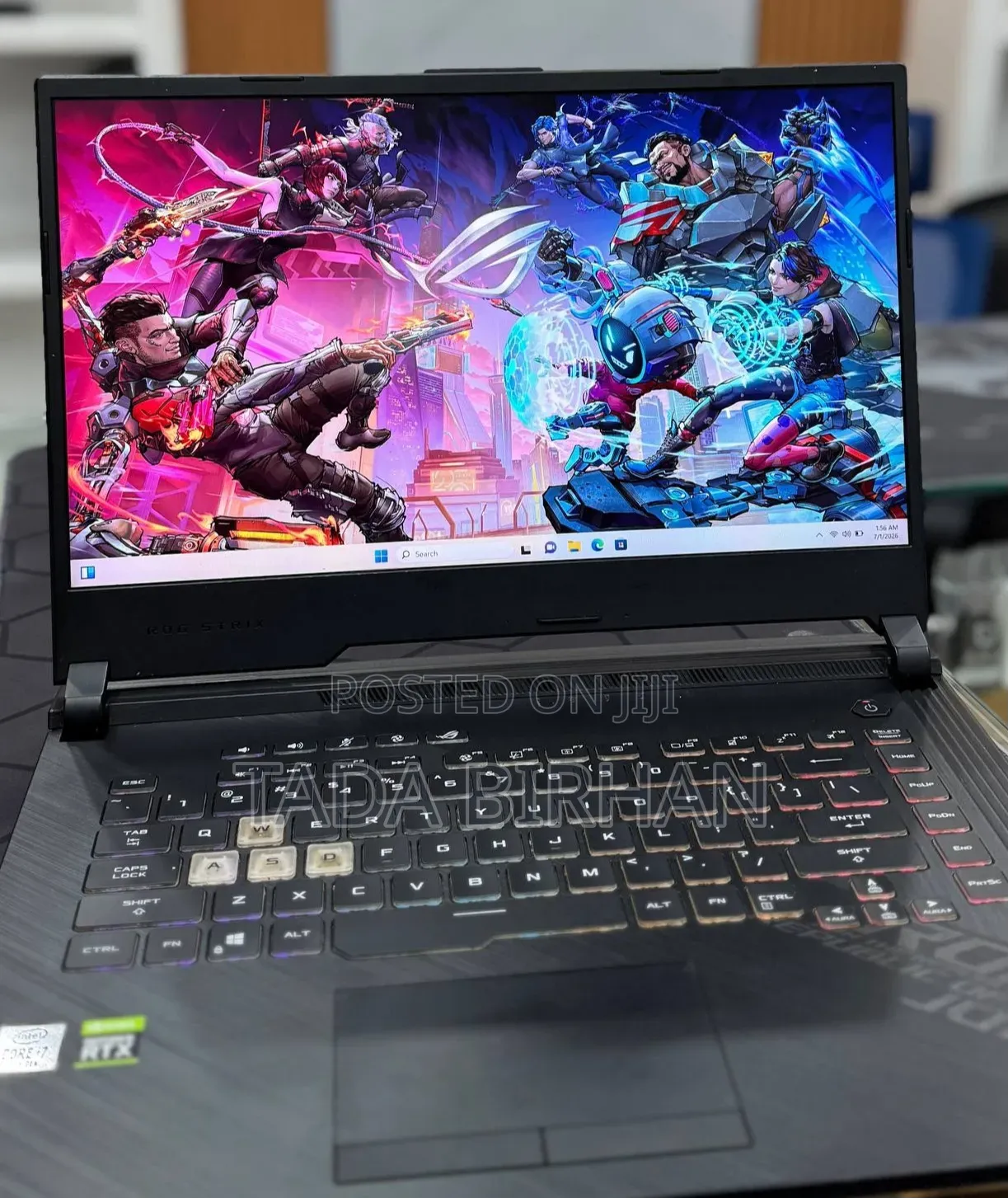New Laptop Asus ROG Strix G15 16GB Intel Core i7 SSD 512GB