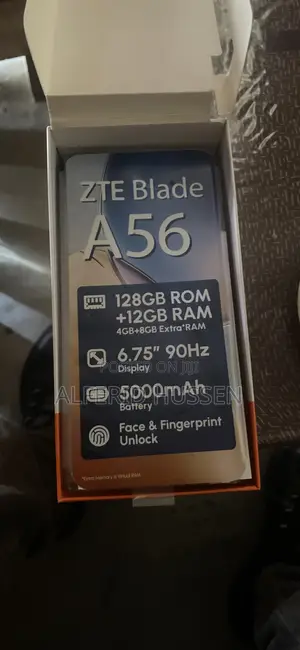 New ZTE A55 128 GB Black