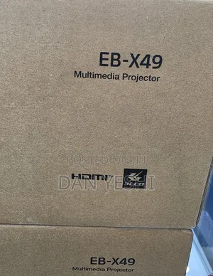 Brand New Epson Projector 
Model : Eb-X49 
Technology: 3lcd, R