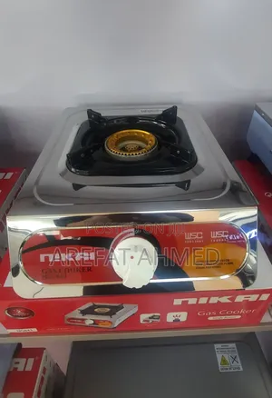 Nikai Gas Cooker 1 Burner Stainless