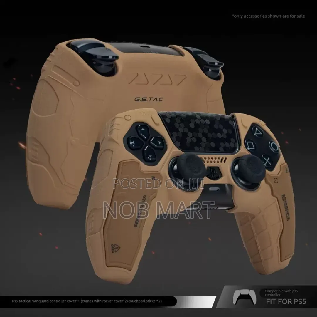 Ps5 / Xbox የኮንትሮለር ሲሊኮን መከላከያ (Controller Cover) ከjoystick Cap ጋር