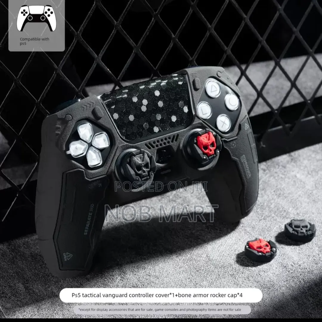 Ps5 / Xbox የኮንትሮለር ሲሊኮን መከላከያ (Controller Cover) ከjoystick Cap ጋር