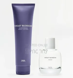 Zara Violet Blossom Intense Gift Set Edp 90ml Body Lotion Sealed