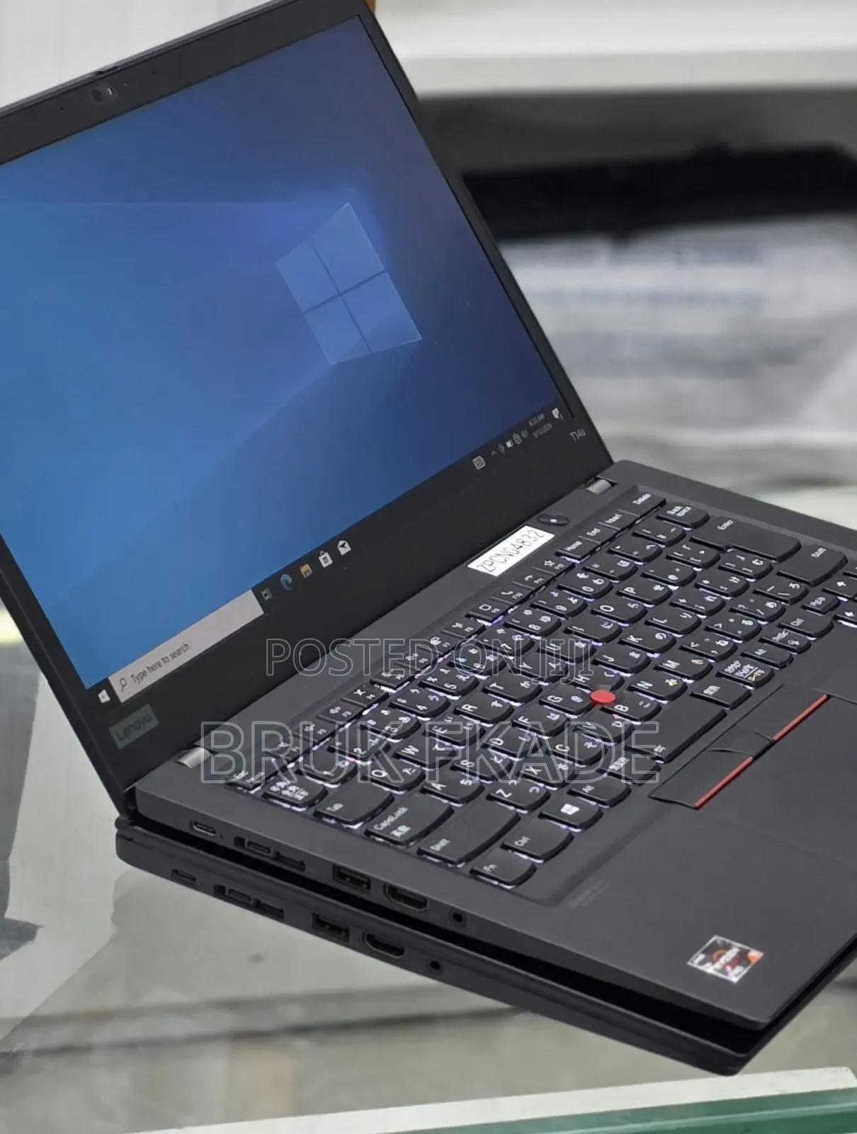 New Laptop Lenovo ThinkPad T14 G2 16GB AMD Ryzen 5 SSD 512GB