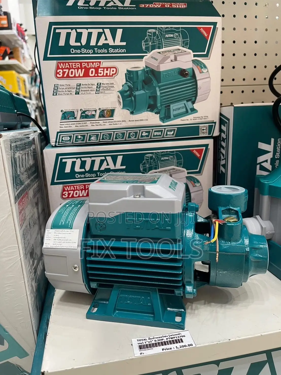 Total 0.5 Hp Surface Pump