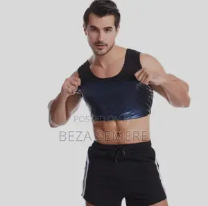 High Compression Sweat Vest T-Shirt Body Shaper and Waist Slimmer
