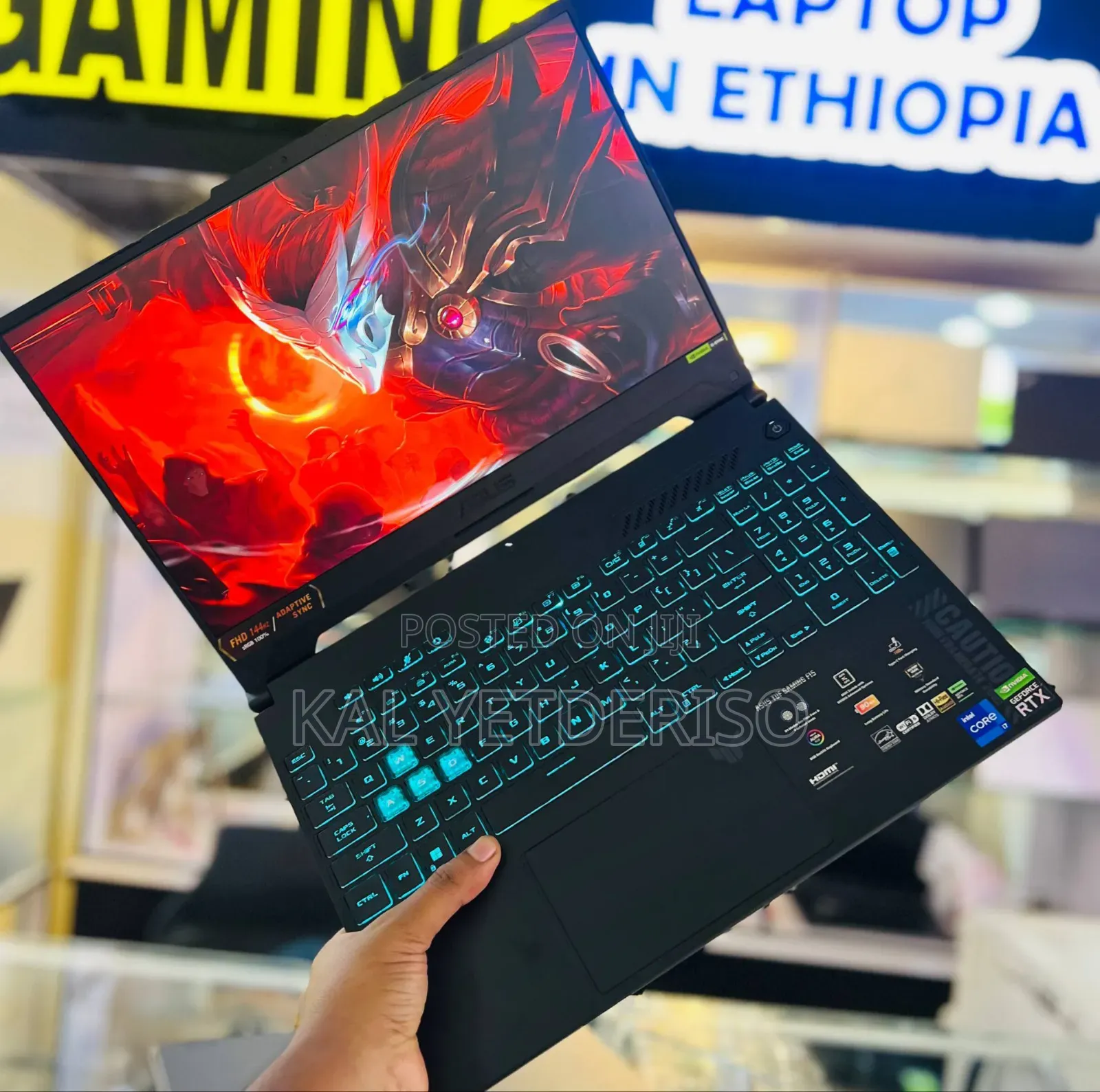 New Laptop Asus TUF Gaming F15 16GB Intel Core i7 SSD 1T