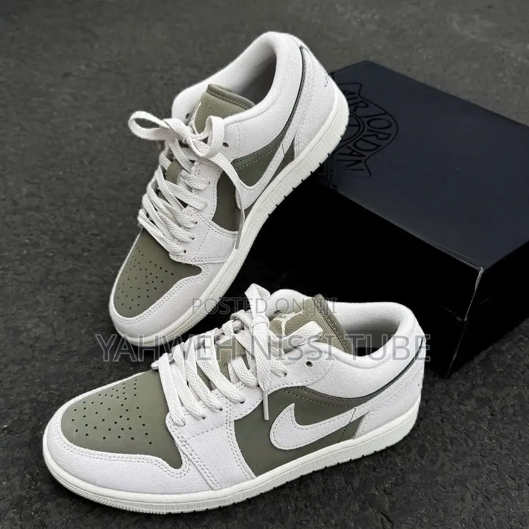 Nike Air Jordan 1 Low Se Medium Olive/Sail