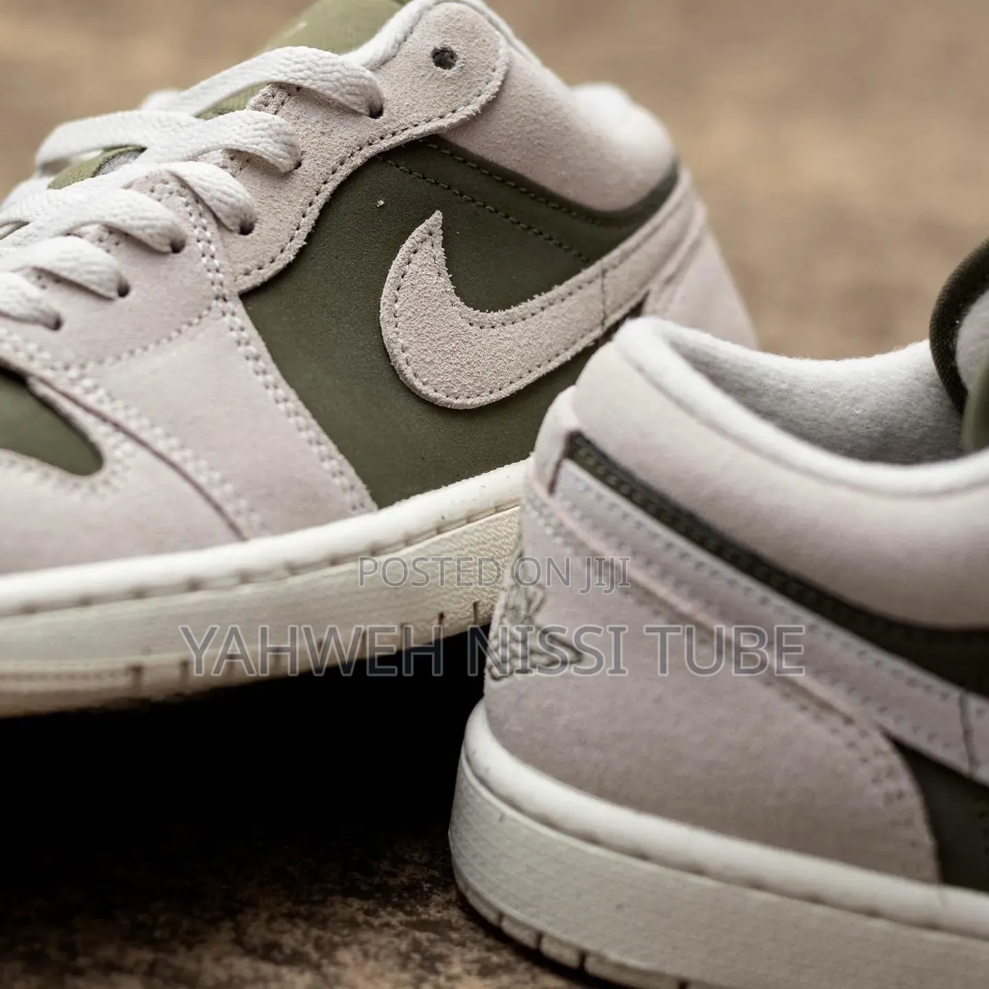 Nike Air Jordan 1 Low Se Medium Olive/Sail