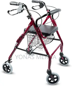 Walker With Seat Chair軍駅rest Their Feet or for Trasportation.