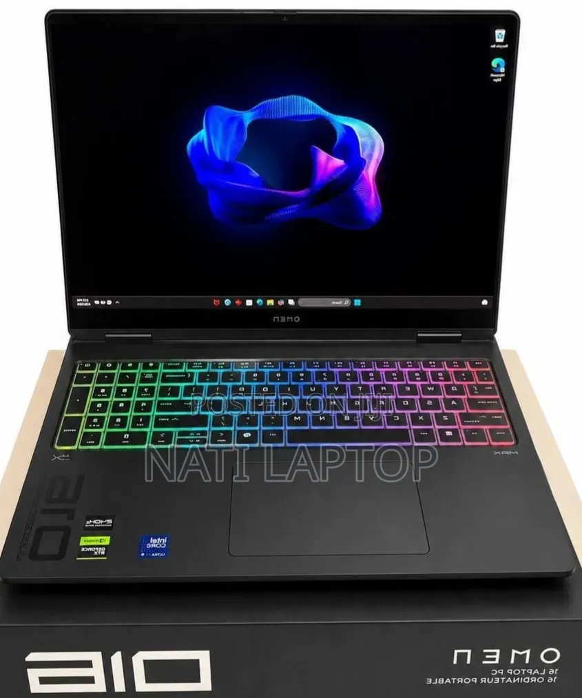 New Laptop HP Omen Max 16 32GB Intel Core Ultra 9 SSD 2T