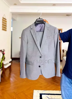 Silver Mens Suit