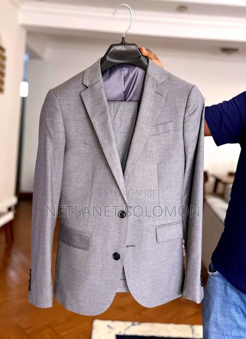Silver Mens Suit