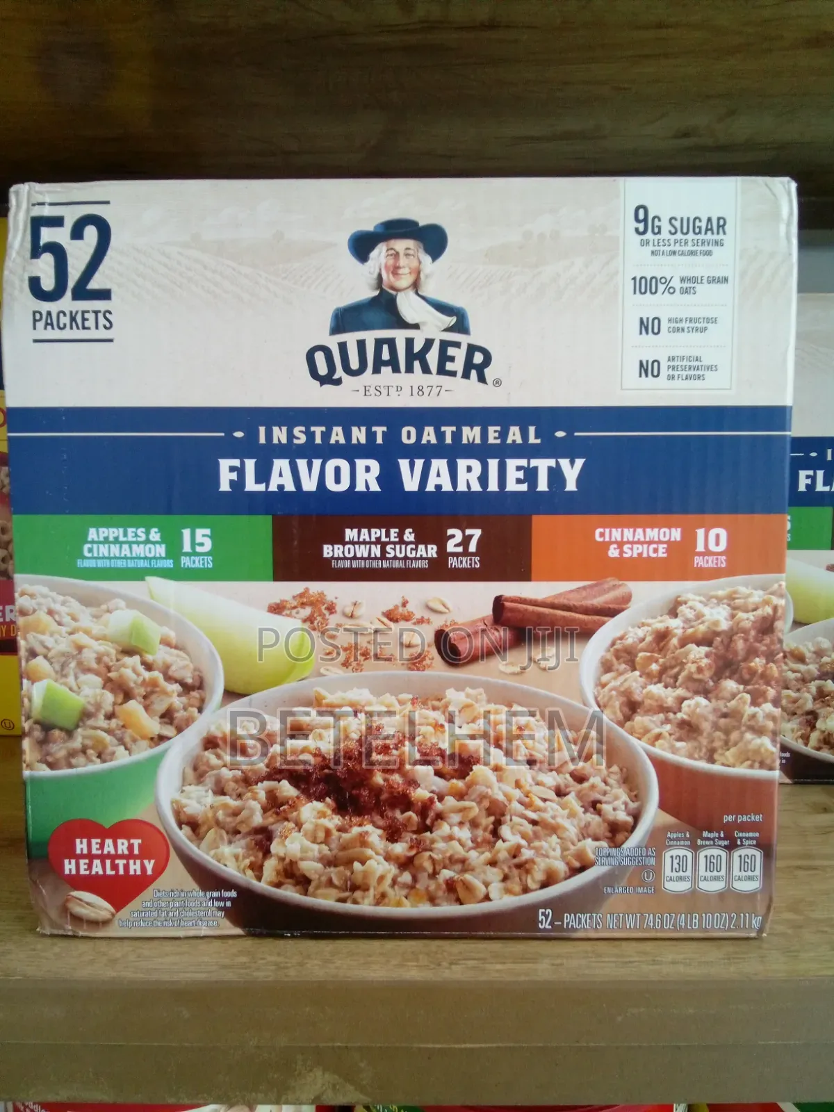 Quaker Flavor Instant Oats Meal