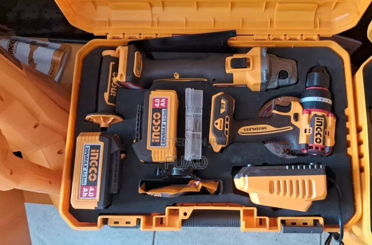 Ingco 2in1chargeable Drill and Grinder
