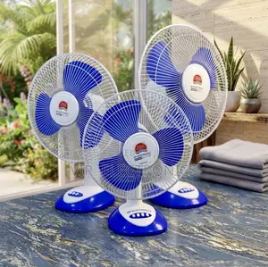 Crown Portable Desk Fan – 3-Speed Cooling Fan With Quiet Operation