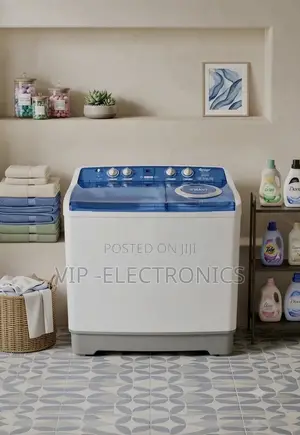 Smart Washing Machine 16kg Semi-Automatic
