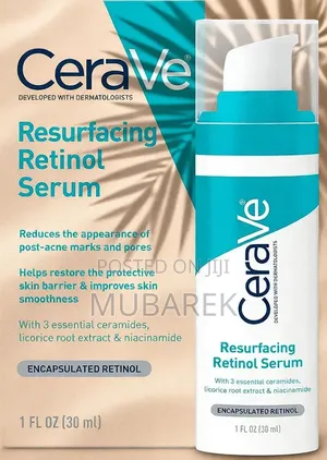 Cerave Retinol Serum With Niacinamide Licorice Root Extract
