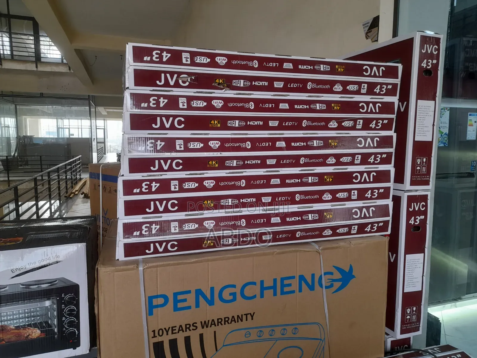 JVC Smart Led Tv 43 Inch Doubel Gelass Secrine