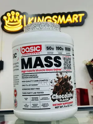 Basic Supplements Mass High Calorie Muscle Mass Gainer