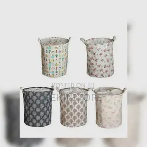 Foldable Laundry Hamper Storage Basket